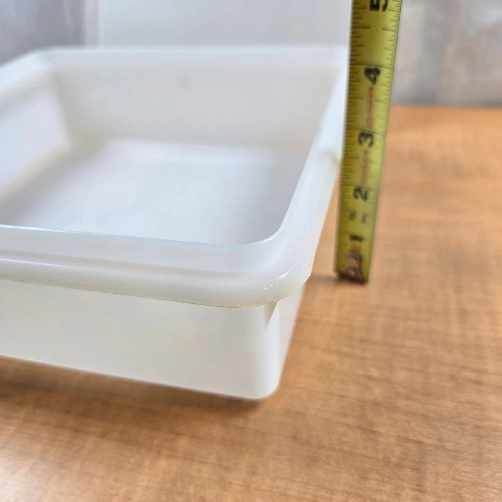 Tupperware Snack Brownie Storage 9x9x3